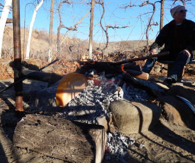 john behind
            coals
