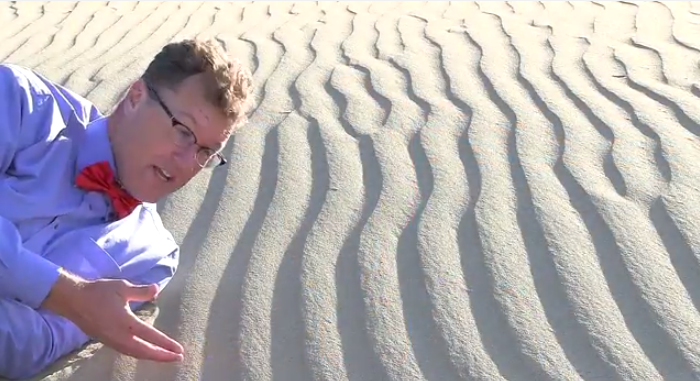 Little Sand Dune
                  ripples in Echo Basin Frenchman Coulee